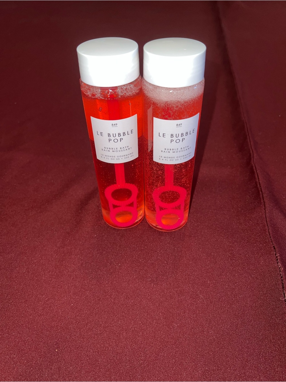2 Le Bubble Pop Pink Bubble Bath -
